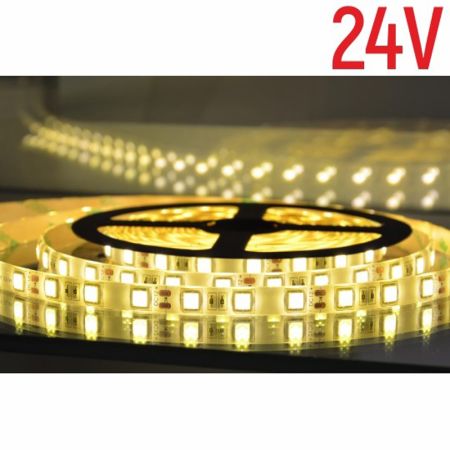 MLD-5050-60-24V 3000K (toplo bela) LED traka 5m 24V 8W 60 LED/1m IP65 Mitea Lighting