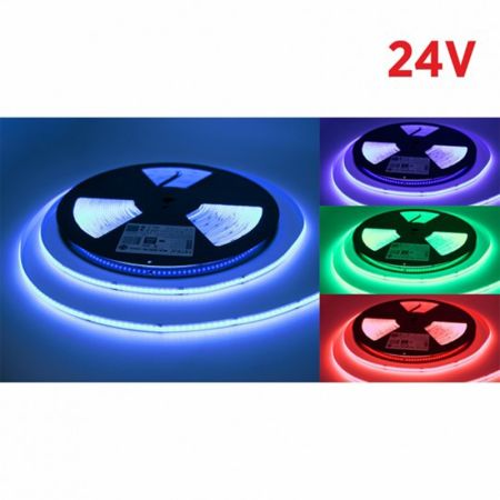 MLH-2835-24V KOTUR 20m COB2110-576 LED traka RGB (GRB) 24V IP22 14W/1m 576LED/1m Mitea Lighting