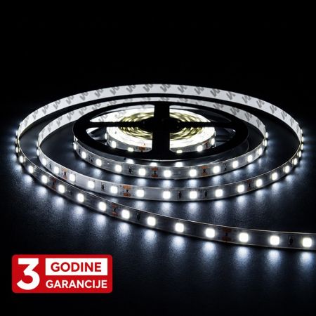 MLR-2835-60 5W/1m 12V 6500K IP20 5m kotur SMD LED traka 60 LED/1m blister 3Y Mitea Lighting