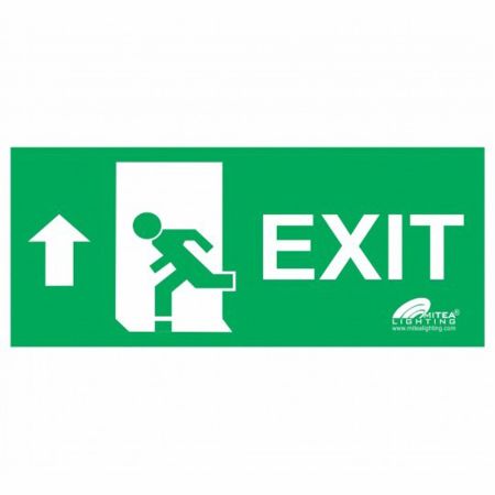 Nalepnica EXIT na gore zelena Mitea Lighting