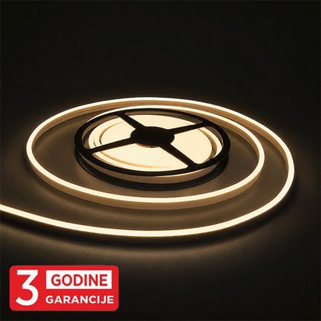 MLG-2835-120-ML 9.5W/1m 24V 3000K IP67 10m SMD LED NEON FLEX traka 6x12mm 120 LED/1m 3Y Mitea Lighting