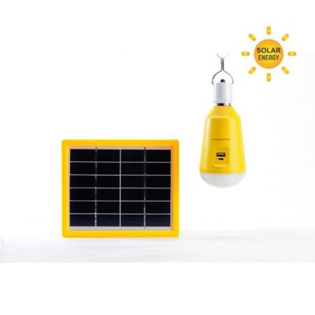 M702002 LED sijalica 2W 6500K + solarni panel IP65 3W Mitea Lighting