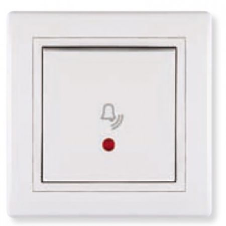 Aling taster zvono sa indikatorom beli 610I.00 Prestige
