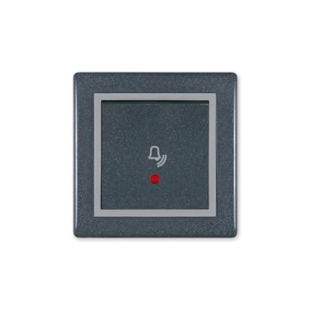 Aling taster zvono sa indikatorom antracit sivi 610I.212 Prestige