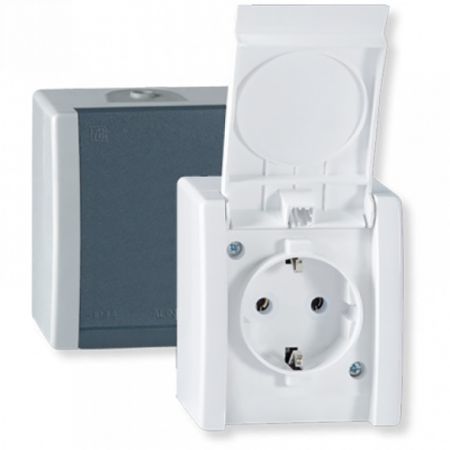 Aling priključnica šuho II keramičko jezgro bela IP44 241.00 OG Power