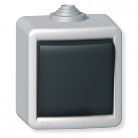 Aling naizmenični siluminski prekidač sivo/antracit IP55 283.1A OG Armor