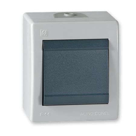 Aling naizmenični prekidač antracit sivi IP44 253.1A OG Power