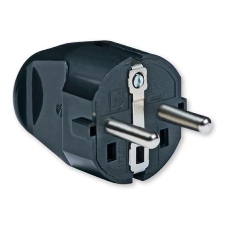 Aling dvopolni utikač crni 301.13