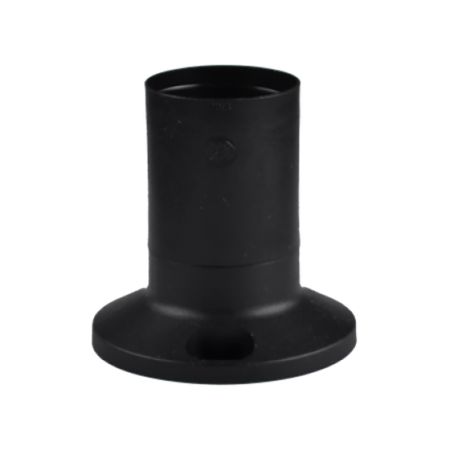 Aling grlo E27 zidno ravno bezvijačno crno Ti80. 12013.E