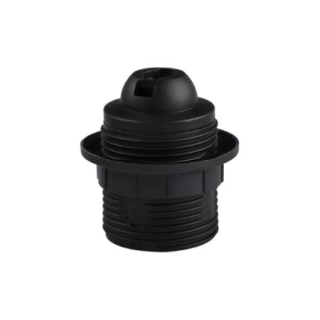 Aling grlo E27 za luster bezvijačno crno za navoj M10*1 Ti80. 12021.E