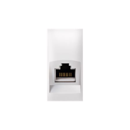 Aling E-1M kompjuterska priključnica RJ45 CAt6e bela 74223.0 EXPERIENCE