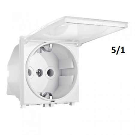 Aling PP E-2M suho po.bela 74103.0T 5/1 16A