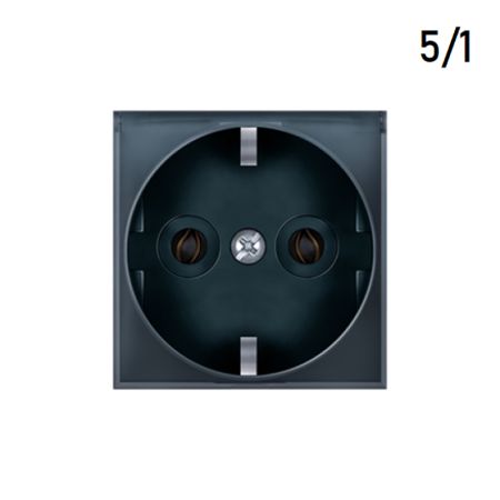 Aling PP E-2M suho pok. crna 74103.E1T 5/1 16A