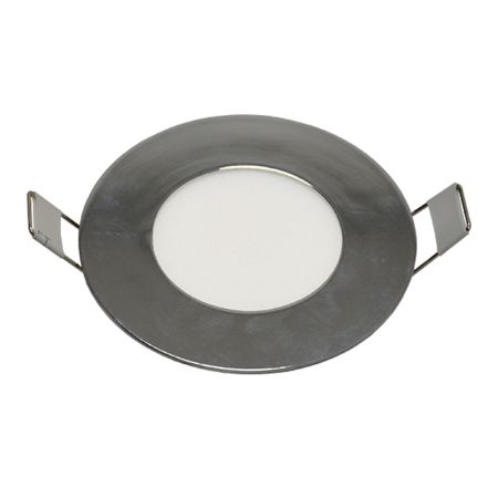 LED panel ugradni okrugli 3W hrom Mitea Lighting