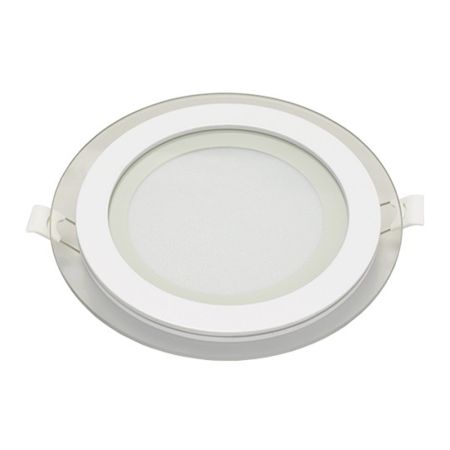 LED panel ugradni okrugli stakleni 12W 6500K MPC12 