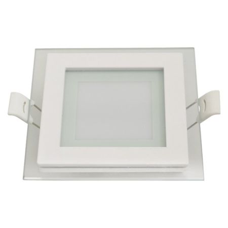 LED panel ugradni kvadratni stakleni 6W 6500K MPC6-K 