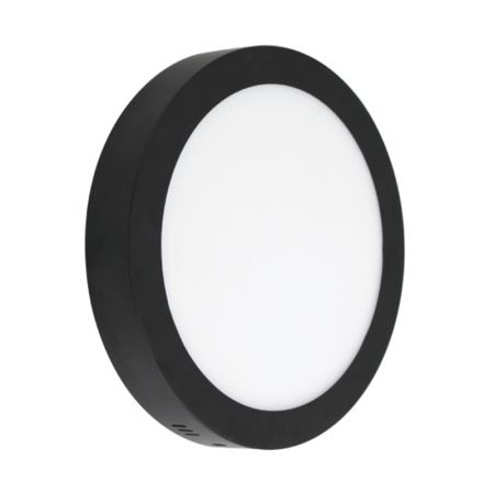 M24NO-BK 24W 6500K crni nadgradni okrugli LED panel Mitea Lighting