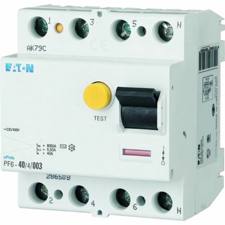FID sklopka 63A 0.03 4P AC PF6-63/4/003 286512 Eaton