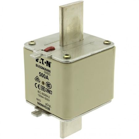 Nožasti osigurač sa indikacijom NH3 500A AC 500V 500NHG3B Eaton