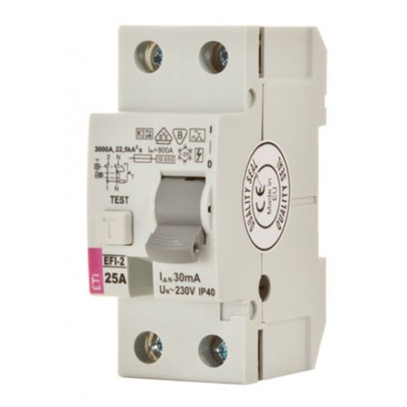 FID sklopka 25A/0.03 2AC Eti