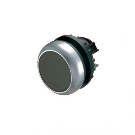 Glava ravnog tastera, fi22 mm, crna, sa povratom M22-D-S 216590 Eaton