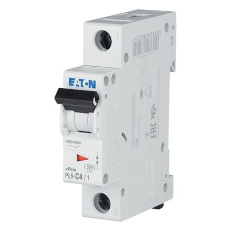 Eaton aut. osigurac 4A C 6kA PL6-C4/1 286529