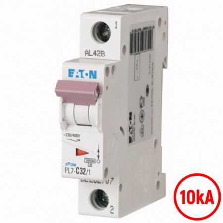 Automatski osigurač 32A C 10kA PL7-C32/1 262707 Eaton