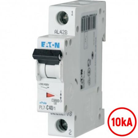 Automatski osigurač 40A C 10kA PL7-C40/1 262708 Eaton