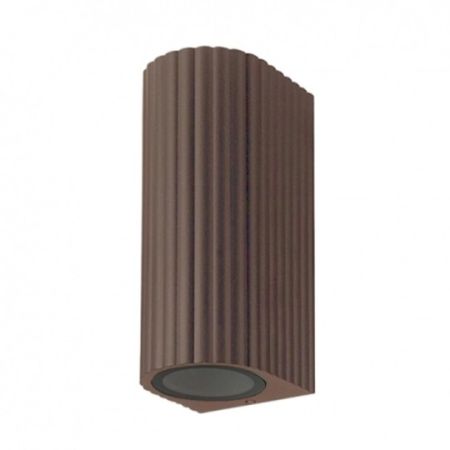 M955020 BR BRAON 2xGU10 IP65 bastenska lampa zidna Mitea Lighting