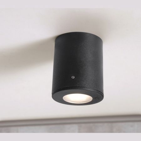 FRANCA 90 CCT 2700-4000K plafonska lampa crna IP55 1xGU10 LED 3.5W -sijalica uključena uz proizvod 3A7.000.000.U1K Fumagalli