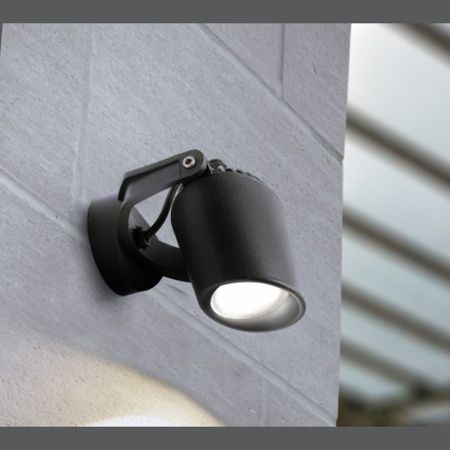 MINITOMMY EL CCT  2700-4000K lampa crna 1xGU10 LED 1x3.5W sijalica uključena uz proizvod 1M2.000.000.U1K Fumagalli