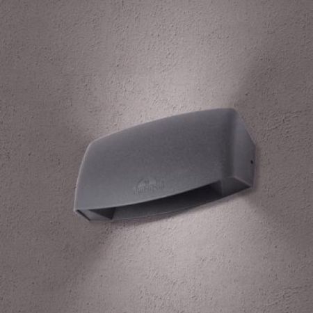 ABRAM 190 CCT zidna lampa crna R7s LED 7.5W 2700/4000K/6500K-sijalica ukljucena uz proizvod AB2.000.000.K1K Fumagalli