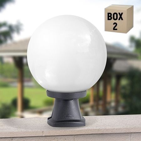 DISMA/G250 crna stubna lampa 1xE27 G26.114.000.E27