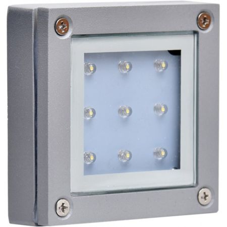 -R M822 9x0.1W 6400K LED lampa-spoljna siva IP54 Mitea Lighting