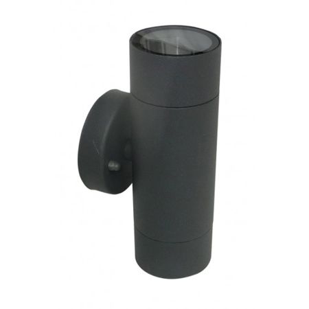 M950010 A ANTRACIT SIVA 2xGU10 max.35W IP54 baštenska lampa zidna Mitea Lighting