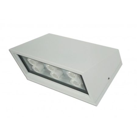 M953031 8W 6400K LED bela baštenska lampa zidna IP54 Mitea Lighting