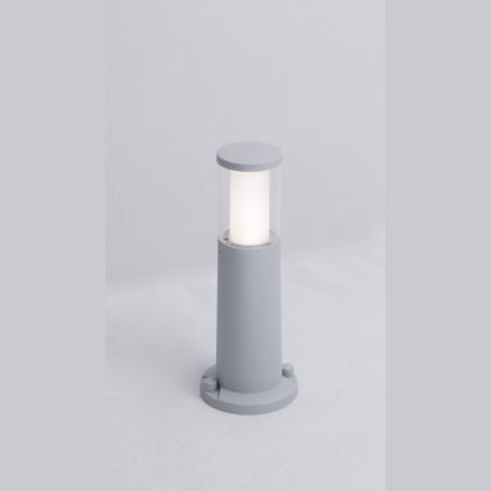 CARLO 400 stubna lampa siva IP55 1xGU10 LED 3.5W 4000K-sijalica uključena uz proizvod DR1.574.000.U1L Fumagalli
