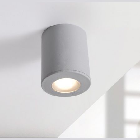 FRANCA 90 plafonska lampa siva IP55 1xGU10 LED 3.5W 4000K-sijalica uključena uz proizvod 3A7.000.000.U1L Fumagalli