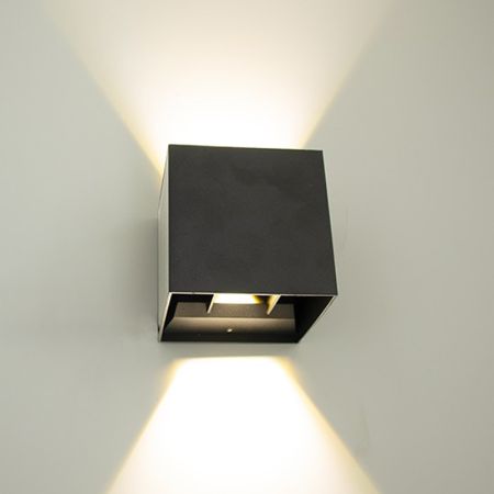 M954040 C CRNA 10W baštenska LED zidna lampa (podesiv ugao) IP54 Mitea Lighting