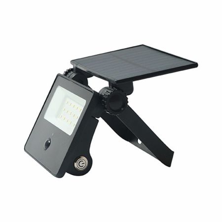 M702006-C 10W CRNI IP65 LED reflektor sa senzorom 1000lm + solarni panel Mitea Lighting (25 mes.)