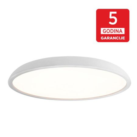 ARCADIA MCL750-800 W peskareno bela plafonjera 91W 3000K LED 5y Mitea Lighting