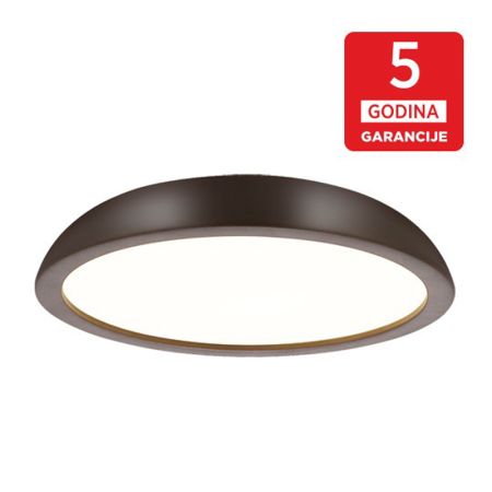 ARCADIA MCL750-450 BR peskareno braon plafonjera 24W 3000K LED 5y Mitea Lighting