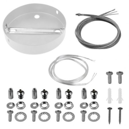 Set sajli nosac beli+ 4 sajle Mitea Lighting