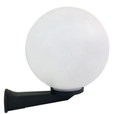 M250010 IP44 max.1x60W E27 bela kugla zidna lampa Mitea Lighting