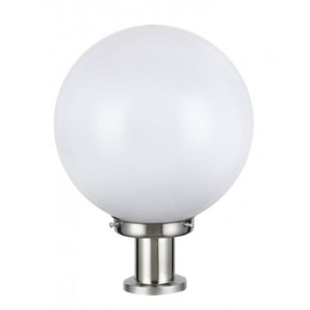 M931-S IP44 E27 max.60W bela kugla baštenska lampa stubna h:350mm Mitea Lighting