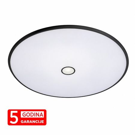 M272101-ST79 15W 6000K crna IP54 okrugla LED plafonjera sa  senzorom pokreta 5Y Mitea Lighting