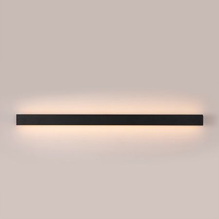 M083/300 CRNA LED 6W LED 4000K zidna lampa IP54 Mitea lighting, (25 mes.)