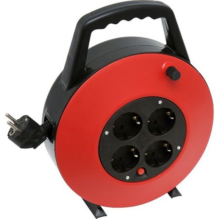 PM-MOT4 15M DZ 13A 250V 3000W 3X1.5mm prenosna priključnica - motalica Mitea Electric