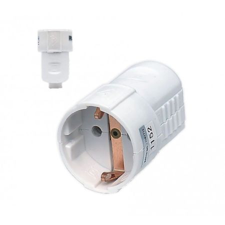 PM-20 PVC dvopolna prenosna priključnica-kuplung 16A 250V 3680W Mitea Electric