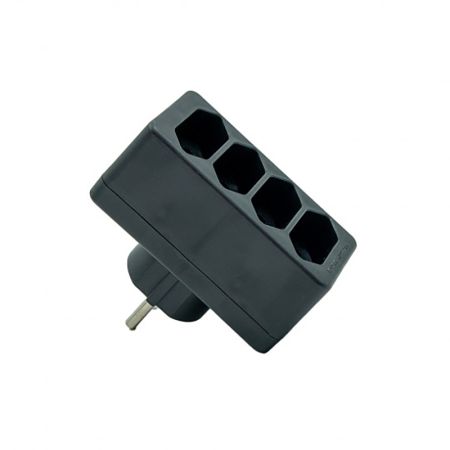 PM-40-C crni EURO četvorostruki razvodnik 2.5A 250V 575W Mitea Electric